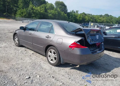 2006 Honda Accord 2.4 Ex из США, поврежденный, VIN 1HGCM56836A165248